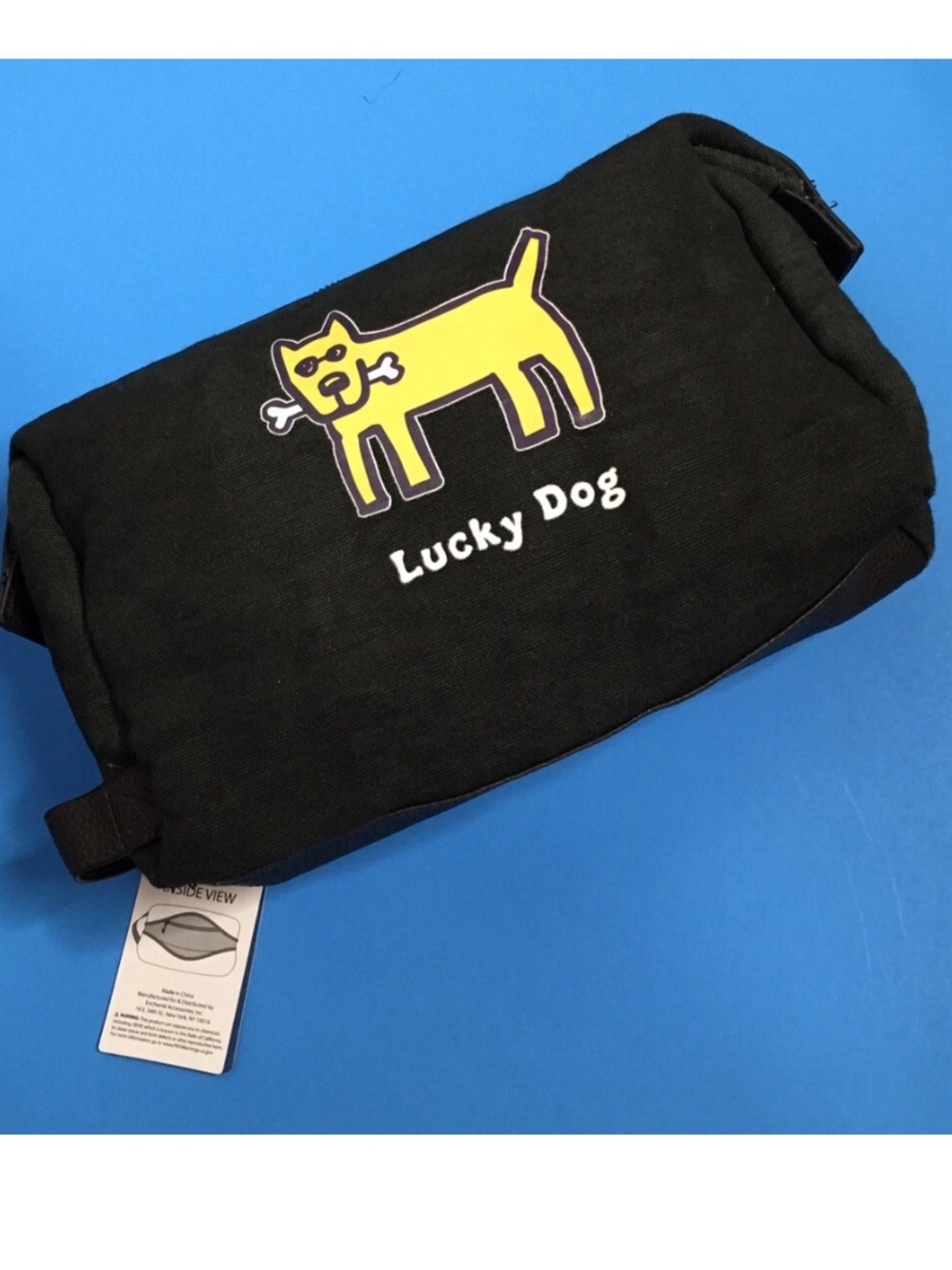 Life is Good Lucky Dog Travel Dopp Kit Bag